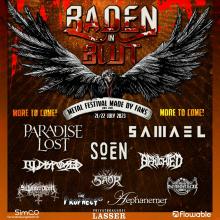 Flyer Baden in Blut Open Air 2023