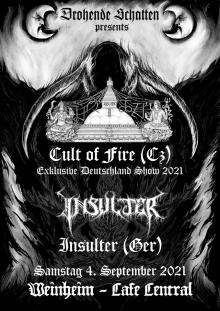 Flyer Cult Of Fire - Exclusive German Show 2021