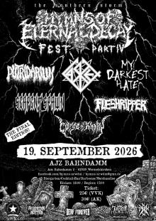 Flyer Hymns of Eternal Decay - Part IV - Southern Storm