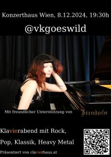 Flyer Klavierabend vkgoeswild