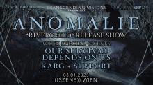 Flyer Anomalie w/ Our Survival Depends On Us & Karg