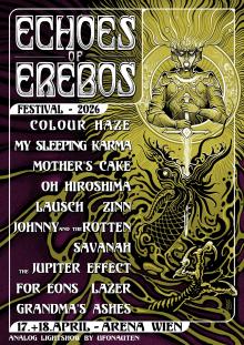 Flyer Echoes of Erebos 2026