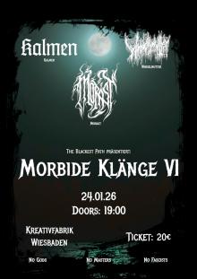 Flyer Morbide Klänge VI