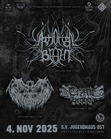 Flyer Artificial Brain w/ Suffering Hour & Cryptic Brood