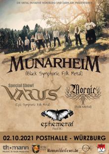 Flyer Munarheim w/ Varus & Mornir & Ephemeral