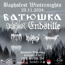 Flyer Baphofest Winternights 2025