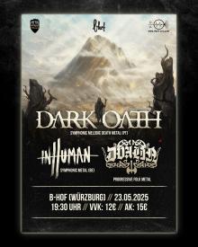 Flyer Dark Oath w/ InHuman & Dvalin