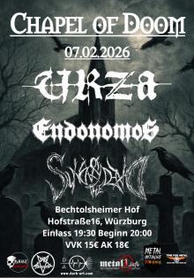 Flyer Chapel of Doom - Würzburg