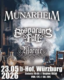 Flyer Munarheim w/ Bosparans Fall & Mornir