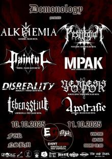 Flyer Demonology Fest Wuppertal Oktober 2025