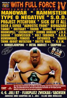 Flyer With Full Force 1997