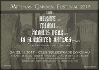 Flyer Mithras Garden Festival 2017