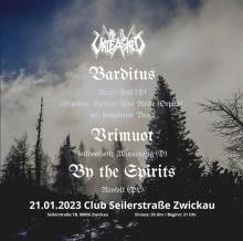 Flyer Hell Unleashed: Barditus w/ Vrîmuot & By The Spirits