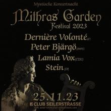 Flyer Mithras Garden Festival 2023