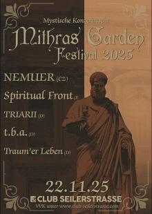 Flyer Mithras Garden Festival 2025