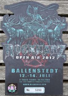 Ticket Rockharz 2012
