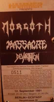 Ticket Hammer presents Morgoth w/ Massacre