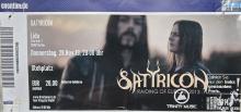 Ticket Satyricon - Raiding of Europe 2013