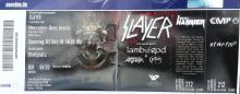 Ticket Slayer / Lamb Of God / Anthrax / Obituary