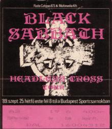 Ticket Black Sabbath