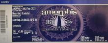 Ticket Amorphis w/ Sólstafir & Lost Society