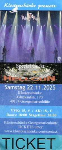 Ticket Velvet Viper w/ Hellgun