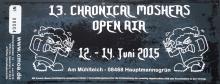 Ticket Chronical Moshers Open Air 2015