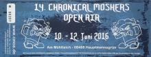 Ticket Chronical Moshers Open Air 2016