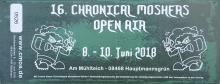 Ticket Chronical Moshers Open Air 2018
