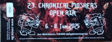 Ticket Chronical Moshers Open Air 2025