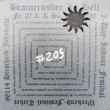 Ticket Braincrusher Festival 2022
