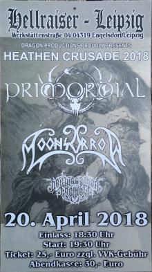 Ticket Moonsorrow + Primordial - Heathen Crusade 2018