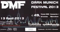 Ticket Dark Munich Festival 2013